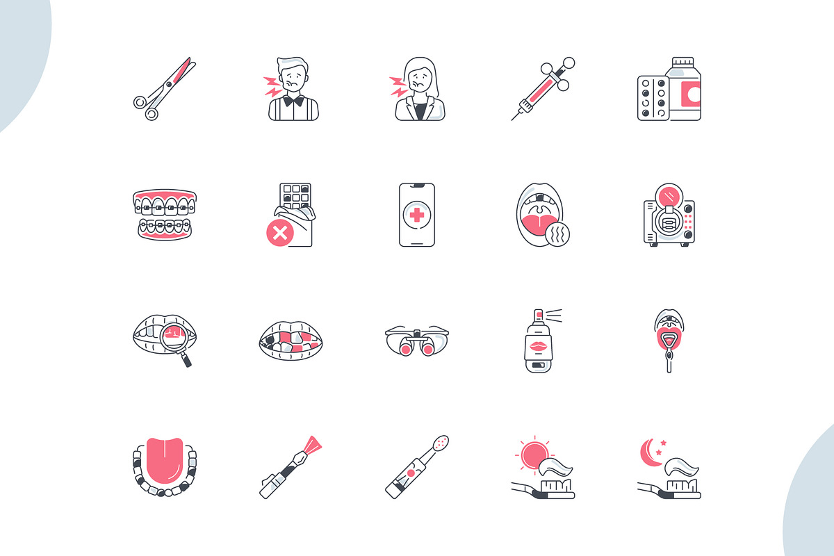 Dental Care Icons, an Icon by iconfield (Photo 3 of 5)