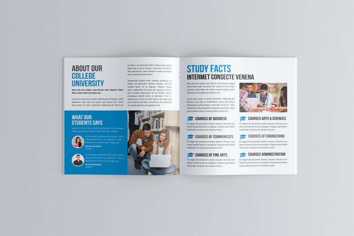 Education Square Prospectus, a Brochure Template by Miyaji75 (Photo 15 of 22)
