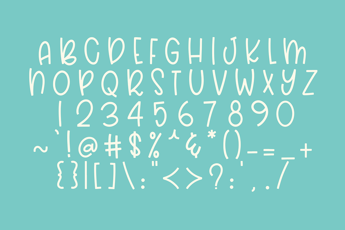 Taperon, a Handwritten Font by Dm Studio (Photo 8 of 9)