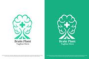 Brain tree logo design template, a Branding & Logo Template by Morvana Crew (Thumbnail 2 of 2)