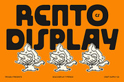 CS Rento – Bold Display Font, a Sans Serif Font by Craft Supply Co. (Thumbnail 1 of 8)