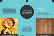 Simple Trifold Brochure Design, a Brochure Template by handart (Thumbnail 3 of 3)