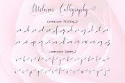 Melamar Calligraphy, a Script Font by Aldedesign (Thumbnail 10 of 11)
