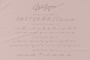Wellyon Script signature, a Script Font by alit design (Thumbnail 7 of 15)