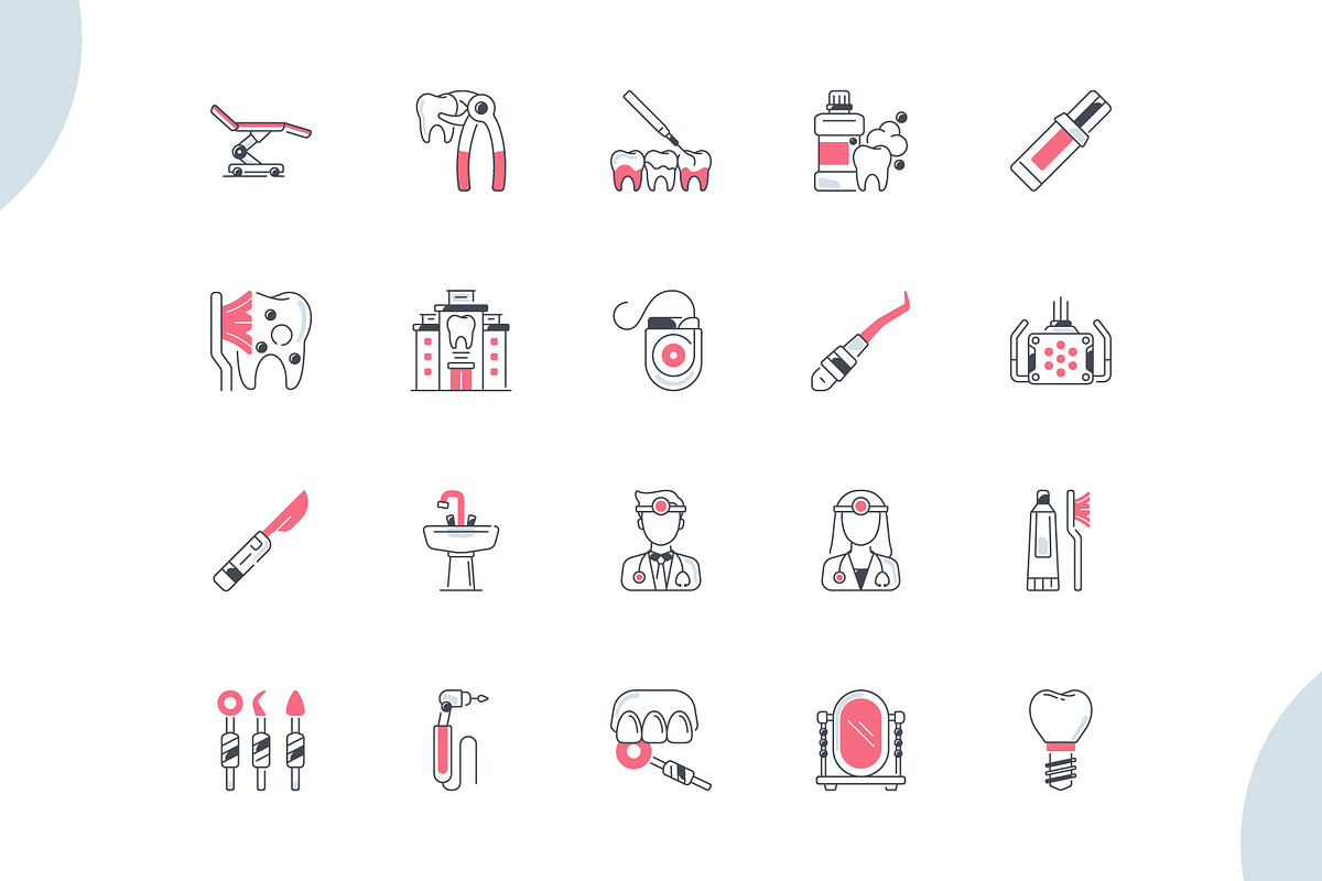 Dental Care Icons, an Icon by iconfield (Photo 2 of 5)