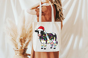 Cute Cow Christmas, an Illustration by Craft Nest (Thumbnail 2 of 6)