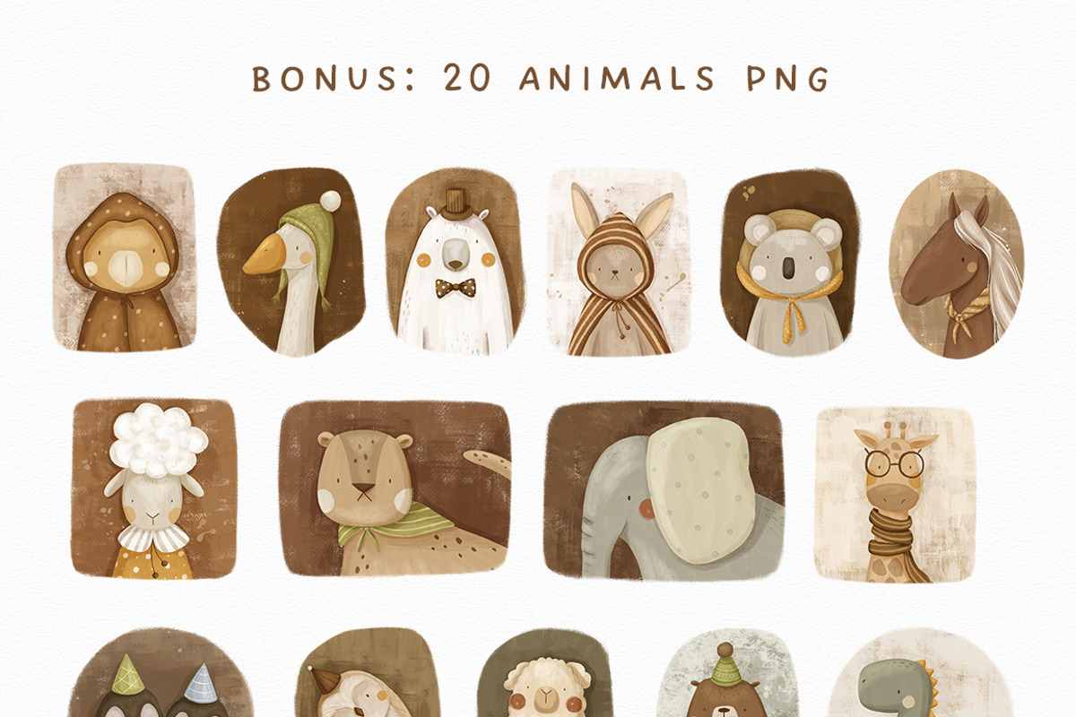 Kids prints - nursery wall art, an Animal Illustration by polikarpovaart (Photo 7 of 9)