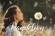 Dandelion Overlays, an Object Graphic by VligCreativeStudio (Thumbnail 1 of 6)
