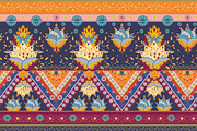 Boho Art Vector Seamless Pattern, a Pattern Graphic by Ania Illustration (Thumbnail 2 of 9)