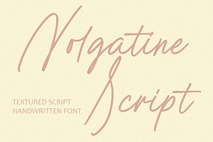 Nolgatine Script Font