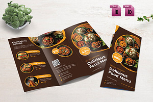 Food Menu Brochure, a Brochure Template by yanindesign