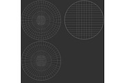 White Round Fridge Magnet 3D Model, an Object 3D Model by rebrandy (Thumbnail 6 of 9)
