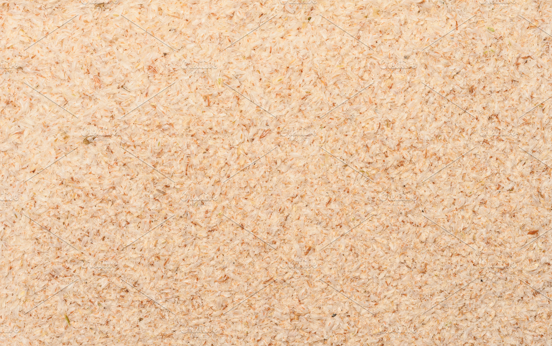 Close-up texture background of psyllium seed husk., a Food & Drink Photo by ndanko