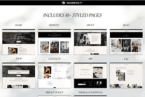 Squarespace Templates 7.1 Blog Coach