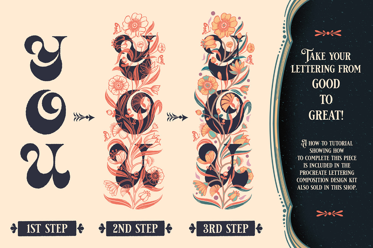 Procreate Botanical Brush Stamps, a Brush Add-On by Debi Sementelli (Photo 5 of 15)