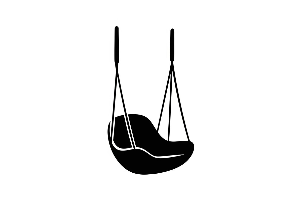 Hanging Egg Chair Silhouette Bundle, an Illustration by Designer_Momina (Photo 24 of 51)