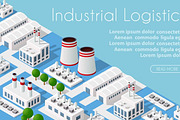 Industrial Logistics 3D Isometric, a Technology Illustration by AlexZeL (Thumbnail 2 of 5)