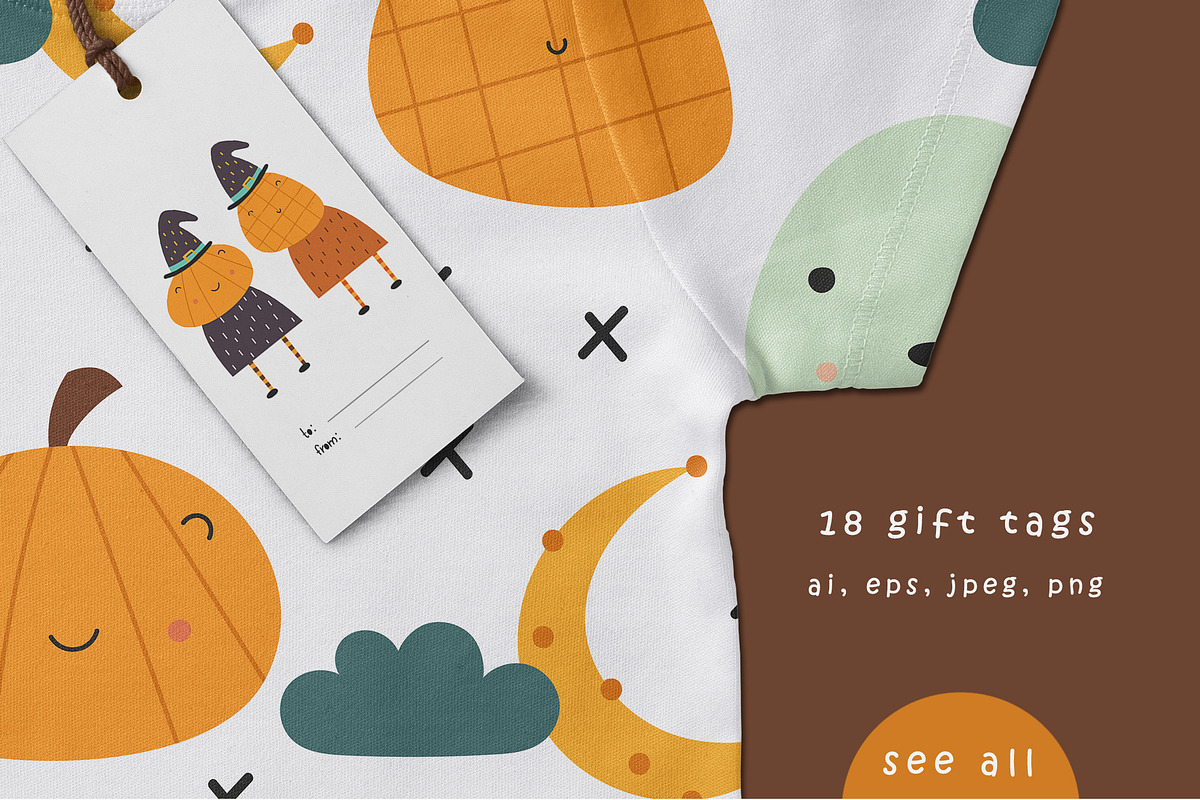 Halloween graphic collection, a Decorative Illustration by Nursery Art (Photo 6 of 7)