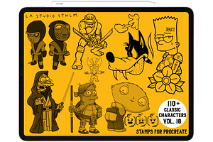 Classic Characters Vol.18- Stamp Set