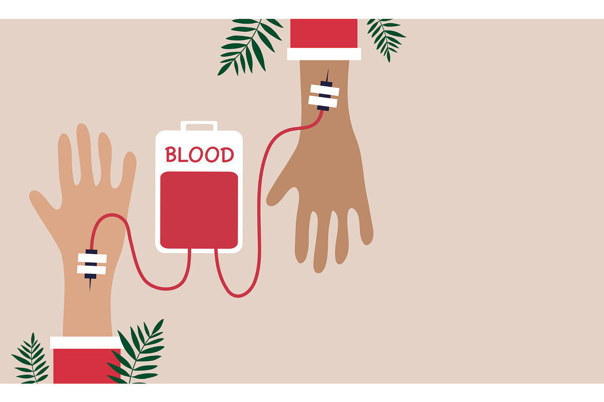 Blood donor day background bundle, a Healthcare Illustration by foxndeer (Photo 4 of 4)