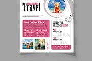Travel Flyer Design Template, a Flyer Template by MightyDesign (Thumbnail 3 of 8)