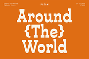 Patan Retro Serif Font, a Serif Font by GRVS Studio (Thumbnail 3 of 4)