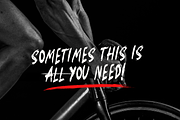 Dinamic Brush Font, a Sans Serif Font by Indotitas (Thumbnail 5 of 5)