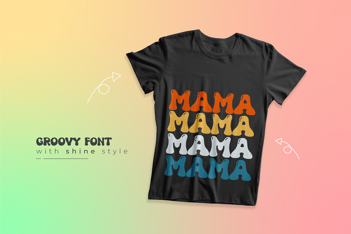 Grooven - Groovy Font, a Font by Salamahtype (Photo 4 of 6)