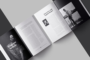 Magazine Template Canva