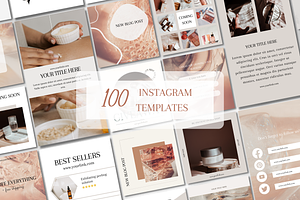 Canva Neutral Instagram Templates