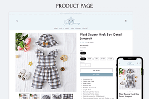 KIDS Clothing Clean Shopify Theme