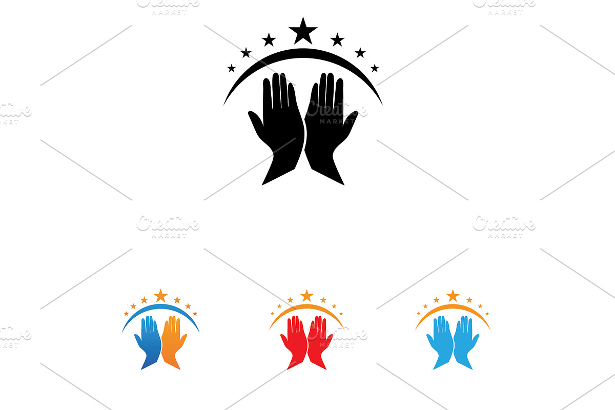 Hand hope logo and symbols template, a Branding & Logo Template by ...