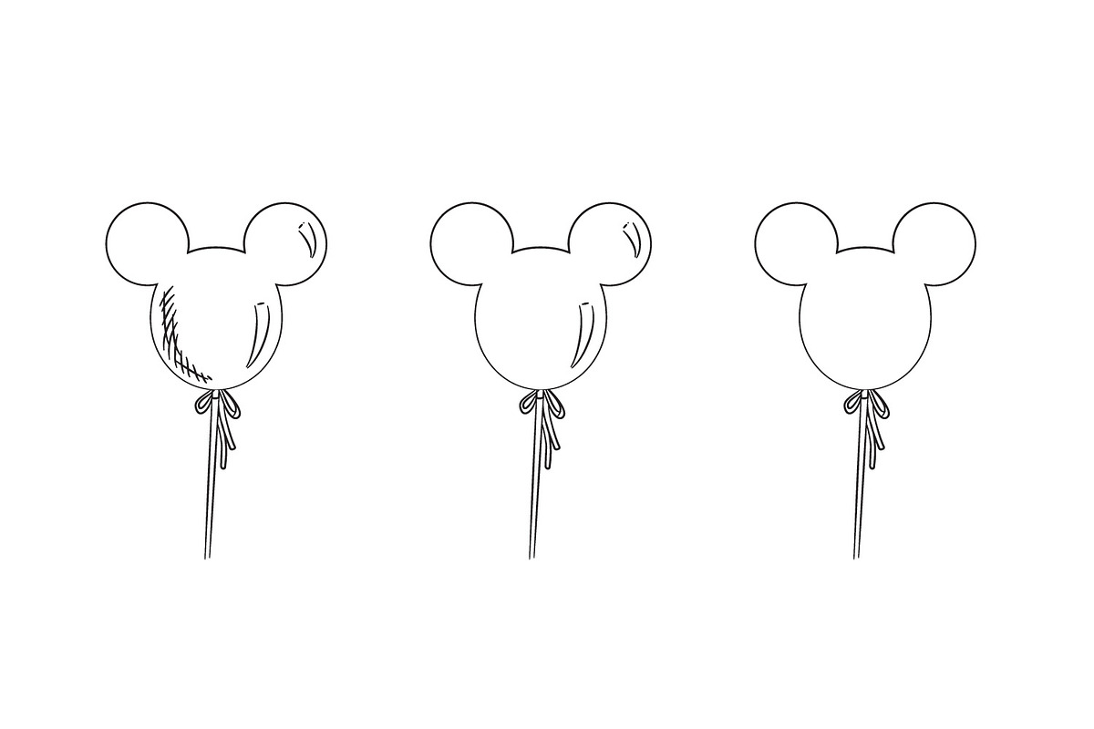 Mickey Mouse Balloon svg, png, a Graphic by PinkHouseCollection (Photo 3 of 5)
