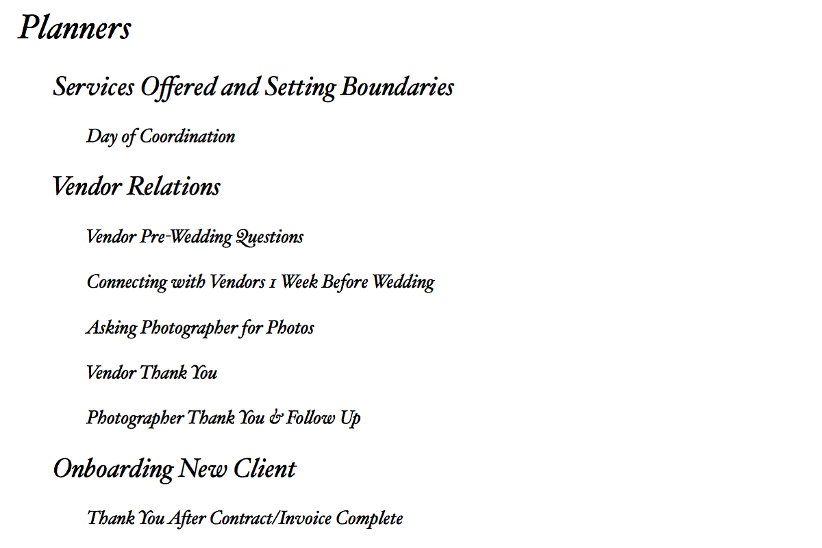 Email Templates for Creatives, an Email Template by Lauren Dragon (Photo 4 of 5)