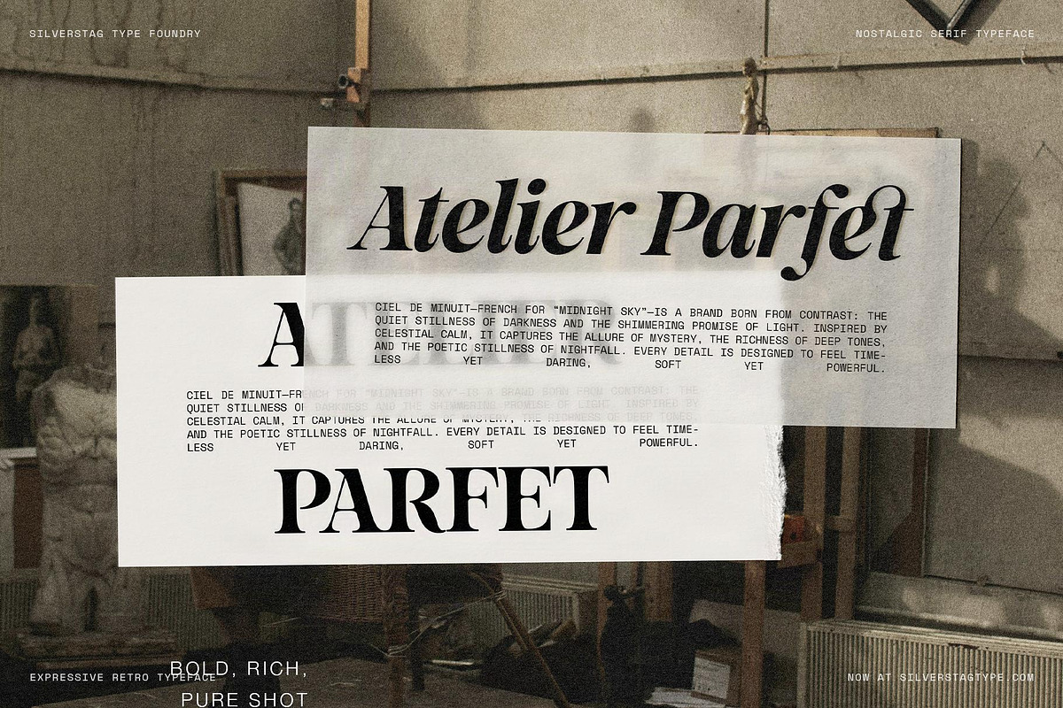 La Mystere - Editorial Serif Font, a Serif Font by SilverStag Type Foundry (Photo 3 of 30)