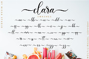 Clara Script, a Script Font by Nissa Studio (Thumbnail 12 of 12)