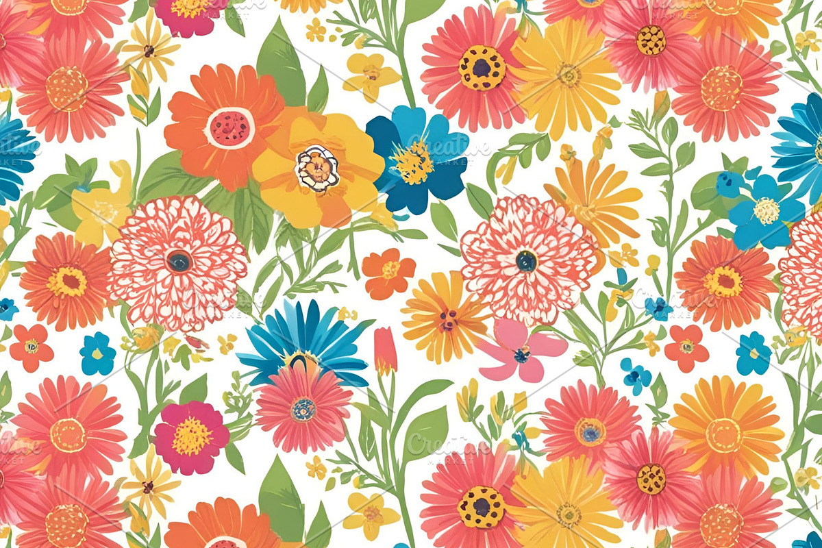 Flower pattern wildflower floral, a Wallpaper Photo by ComfortQ (Photo 1 of 2)