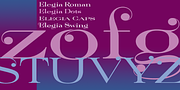 Elegia, a Serif Font by Wiescher-Design (Thumbnail 3 of 5)