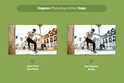 Engrave Photoshop Action, an Action Add-On by AndriyFM (Thumbnail 2 of 23)