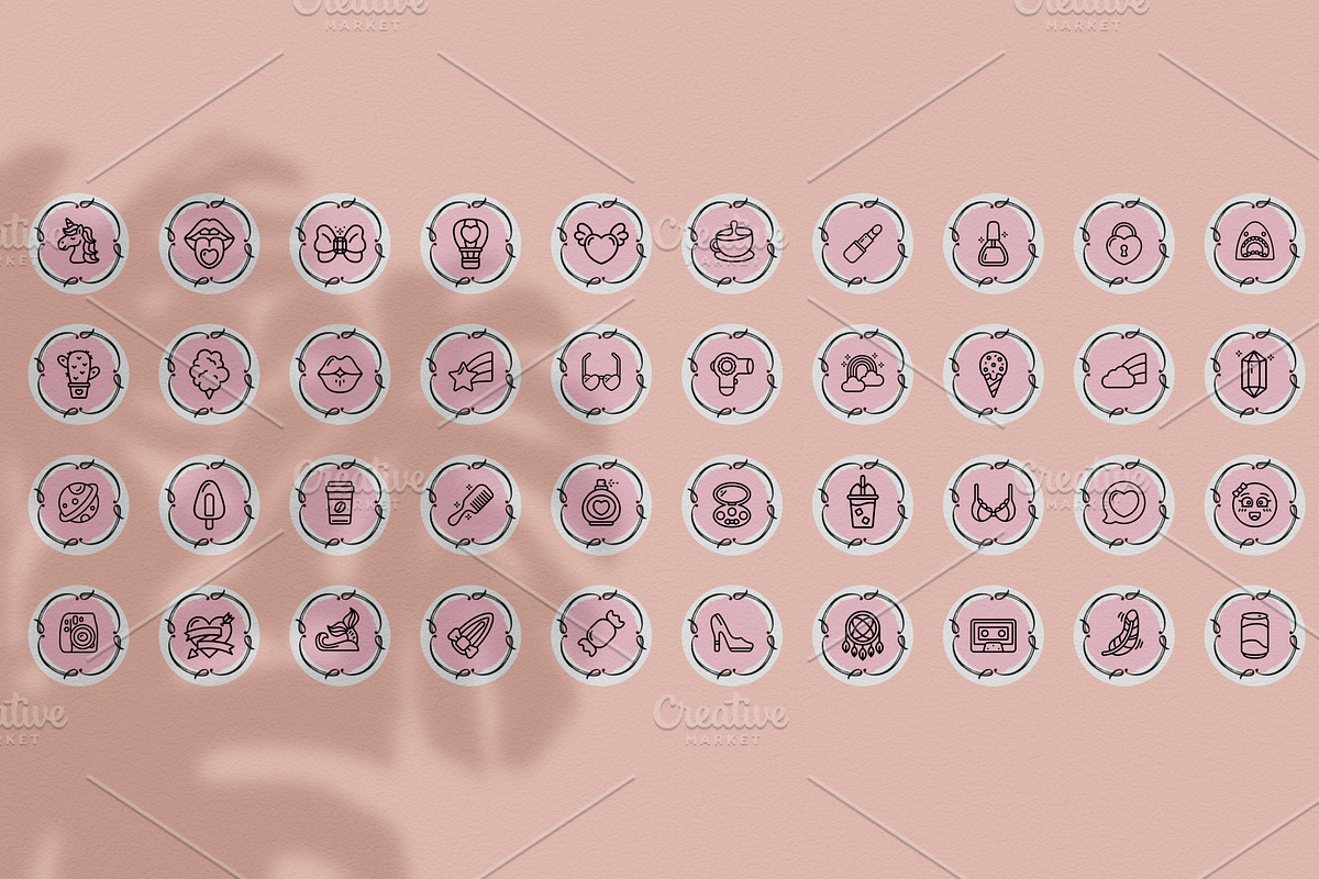 Instagram Highlight Icons Girl Power, a Social Media Template by iosey (Photo 3 of 3)