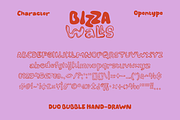 Bizza Walls, a Script Font by Marvadesign (Thumbnail 11 of 11)