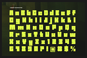 Mono Cubic | Chunky Bold Sans, a Sans Serif Font by gracetype_studio (Thumbnail 10 of 12)