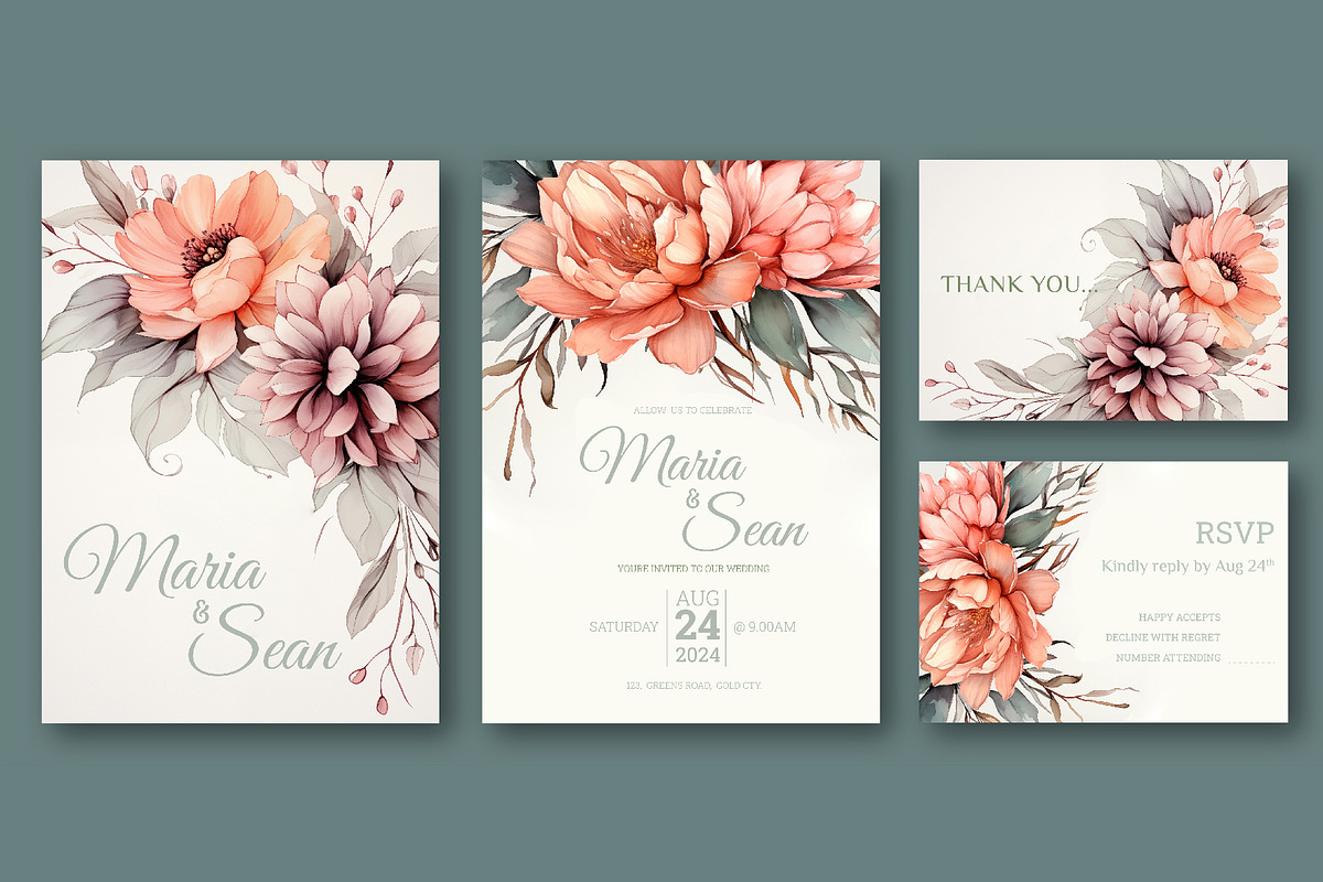 175+ Abstract Vector Invitations, an Invitation Template by M6 Gallery (Photo 34 of 126)