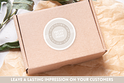 DIY Packaging Sticker Templates, a Stationery Template by SunshineStudioBoutique (Thumbnail 7 of 10)