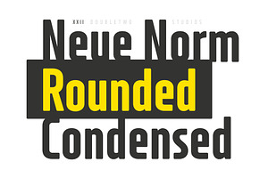 XXII Neue Norm Rounded Cnd