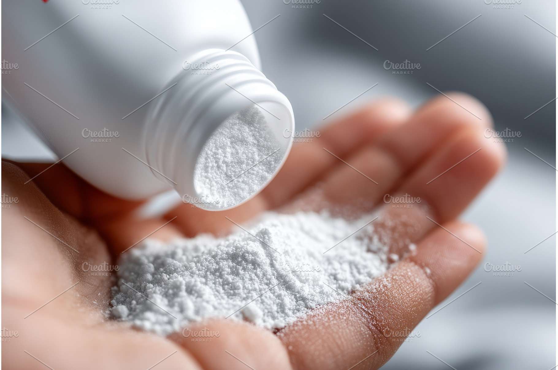 A mother is preparing baby powder in, a Person Photo by ZinetroN