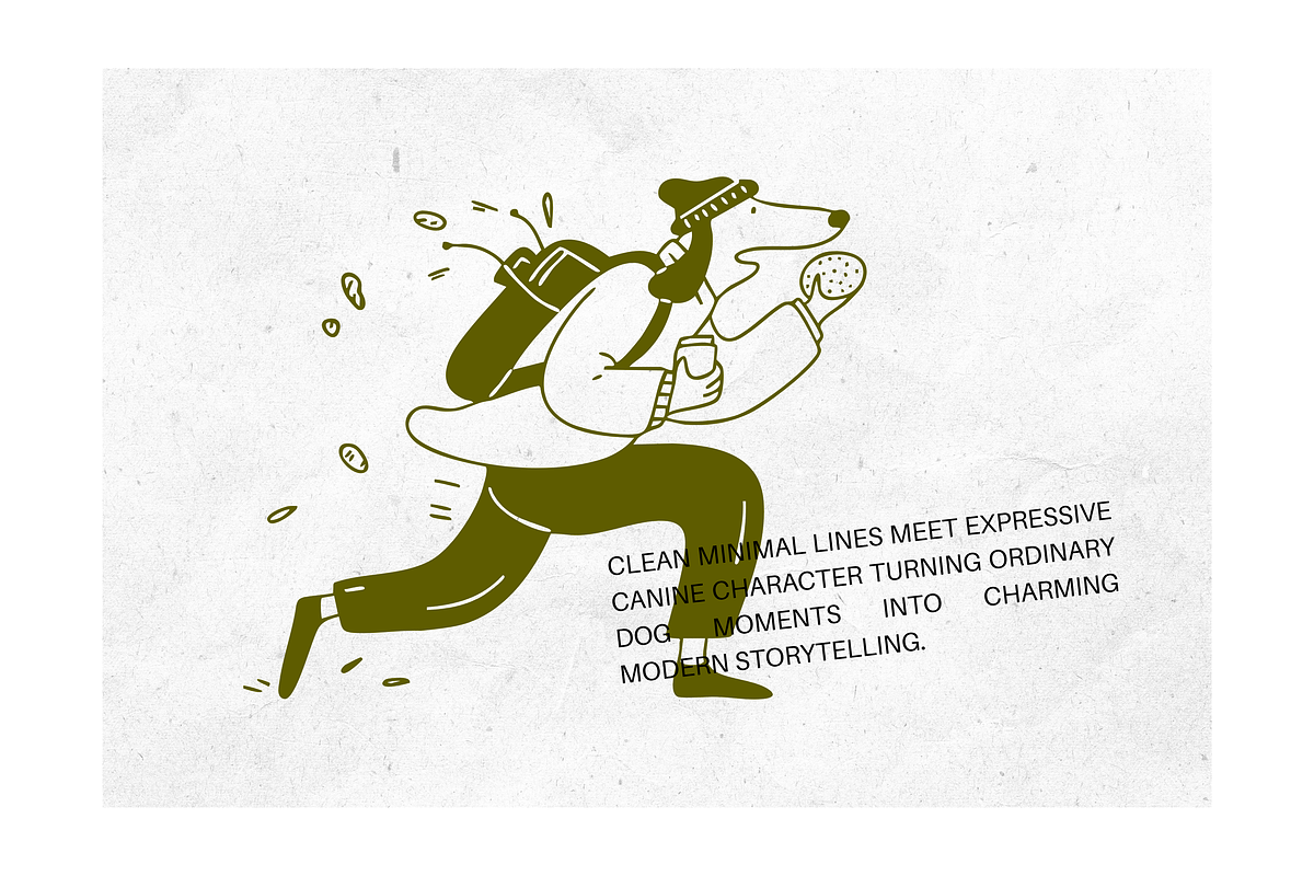 Just Dogs: Daily Life Pack, an Animal Illustration by Veyla (Photo 9 of 10)