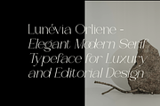 Lunévia Orliene Modern Serif, a Serif Font by Muksal Creative (Thumbnail 2 of 10)