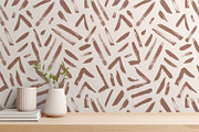 Mocha Mousse Hand Painted Tribal, a Wallpaper Graphic by MalyskaStudio (Thumbnail 4 of 6)