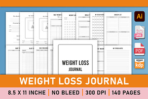 Weight Loss Journal For KDP